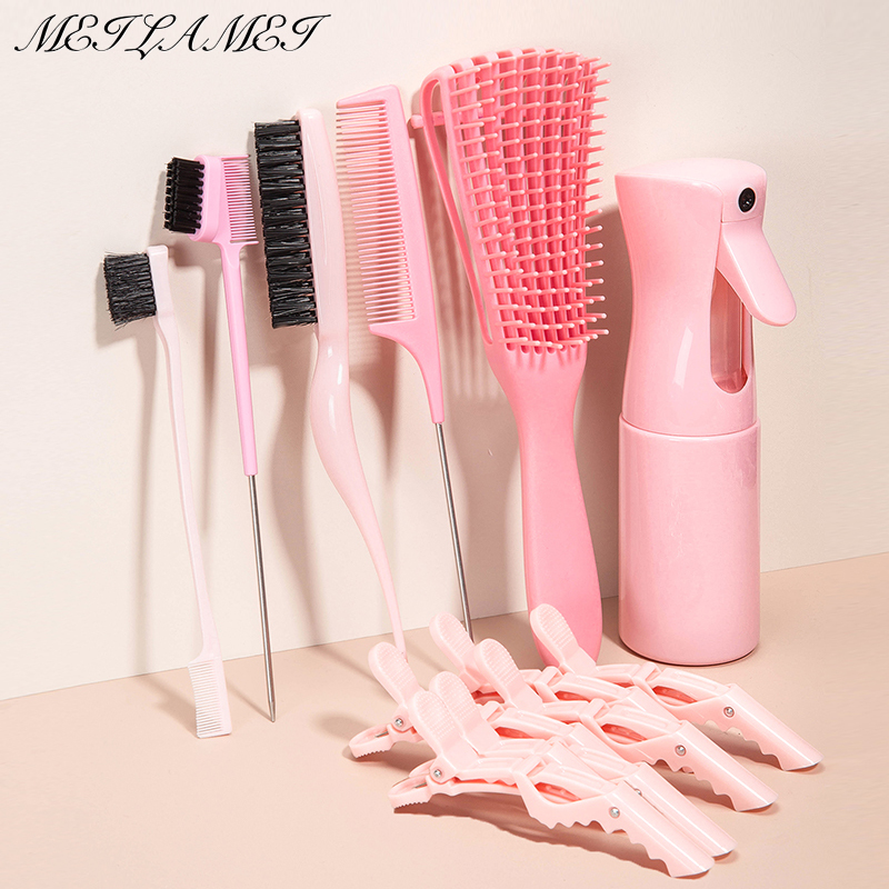 Hair Care Long Hair - Szczotka do rozczesywania włosów 10-częściowy zestaw