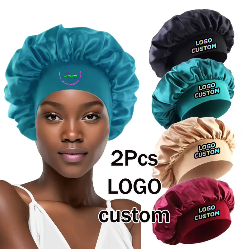 Jedwabna czapeczka satynowa na – Hair Care Logo recenzja i cena