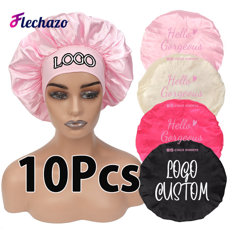 Personalizowane jedwabne czape – Hair Care Logo recenzja i cena